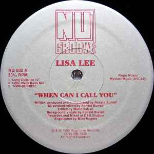 Lisa Lee - When Can I Call You