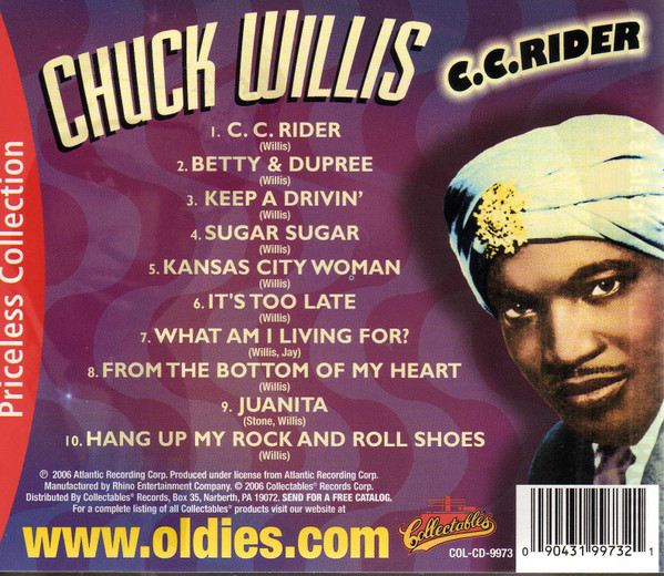 lataa albumi Chuck Willis - CC Rider