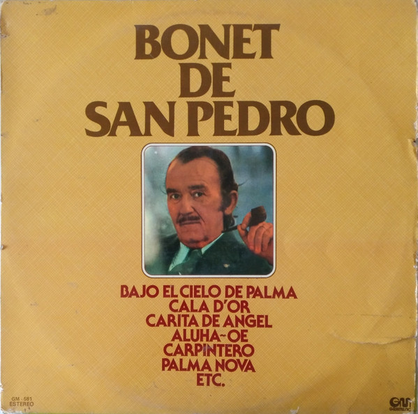 Bonet De San Pedro Bonet De San Pedro 1977 Vinyl Discogs