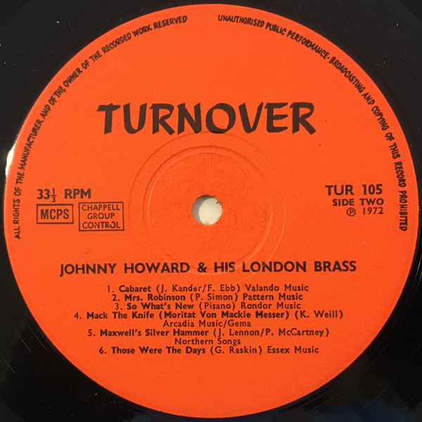 baixar álbum Johnny Howard And His London Brass - Johnny Howard And His London Brass