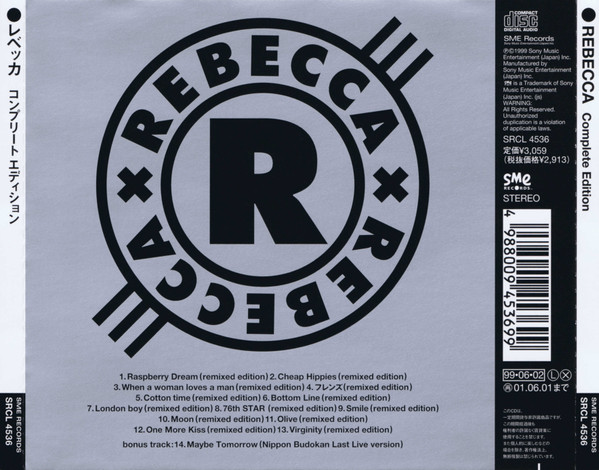 Album herunterladen Download Rebecca - Complete Edition album