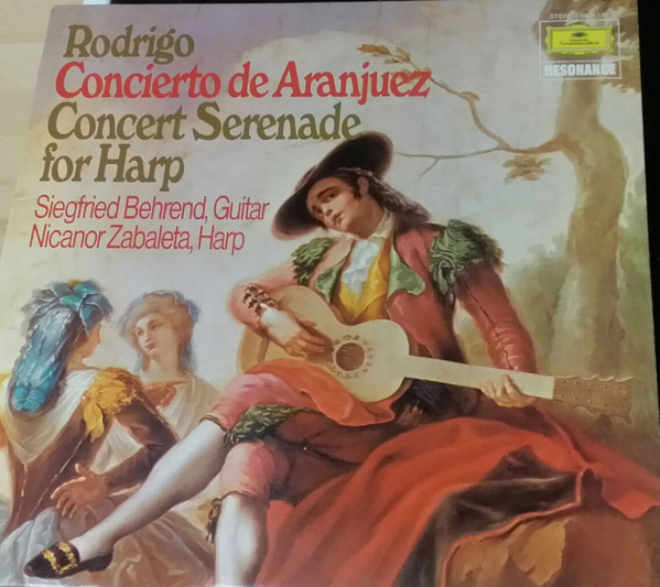 Rodrigo, Siegfried Behrend, Nicanor Zabaleta – Concierto De