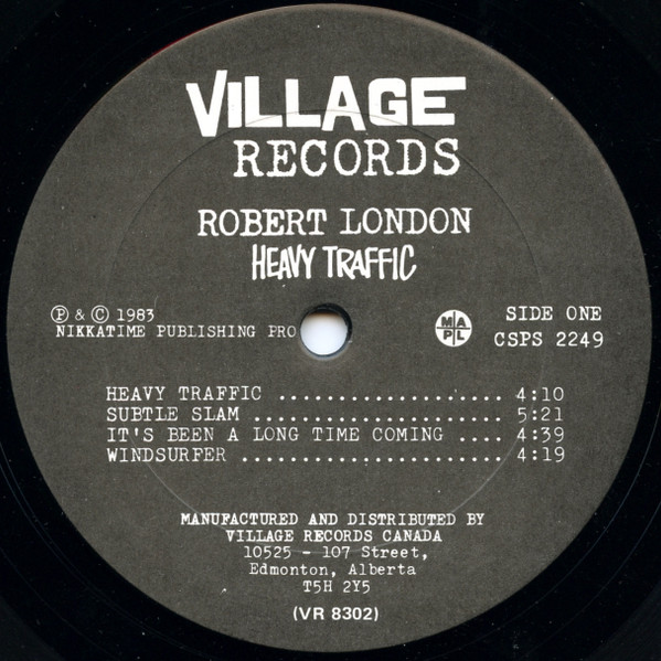télécharger l'album Robert London - Heavy Traffic