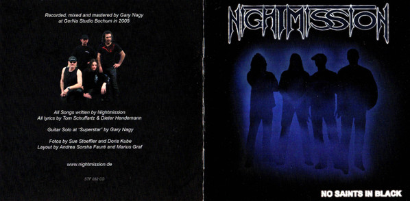 télécharger l'album Nightmission - No Saints In Black