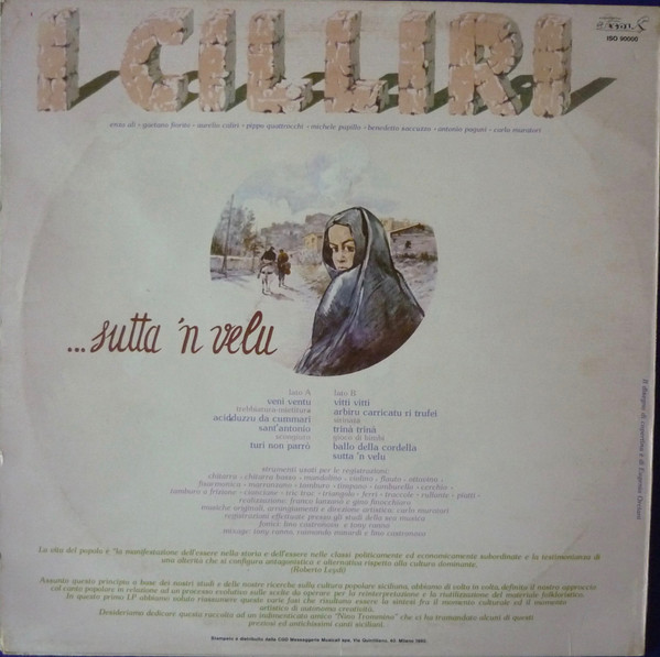 last ned album I Cilliri - Sutta N Velu