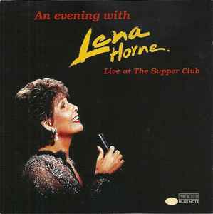Lena Horne - An Evening With album cover