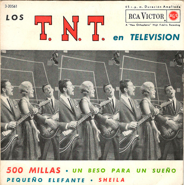 Los T.N.T. – Los T.N.T. En Televisión (1963, Vinyl) - Discogs