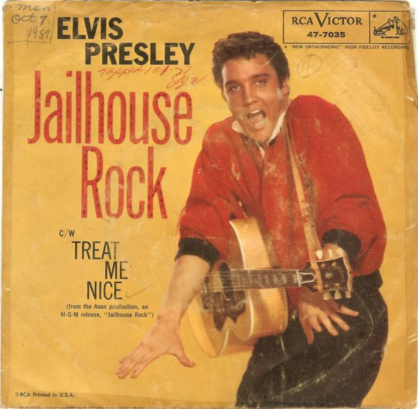 Elvis Presley – Jailhouse Rock (1974, Vinyl) - Discogs