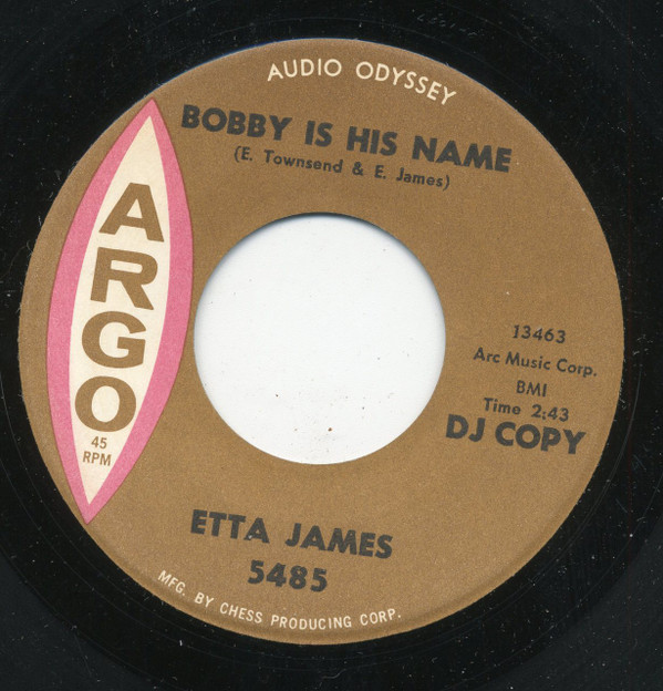 descargar álbum Etta James - Mellow Fellow Bobby Is His Name