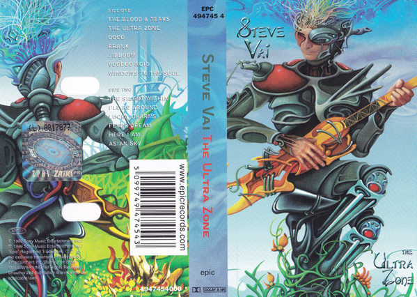 Steve Vai – The Ultra Zone (1999, Cassette) - Discogs