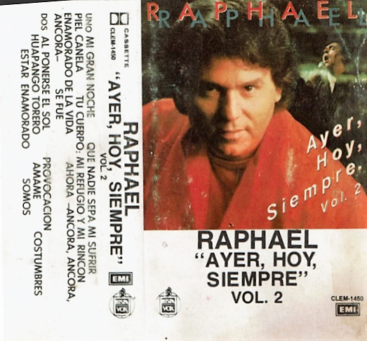 Raphael – Ayer, Hoy, Siempre. Vol.2 (1987, Vinyl) - Discogs