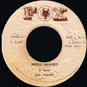 Big Youth - Mosia Garvey / Mosia Garvey (Version)
