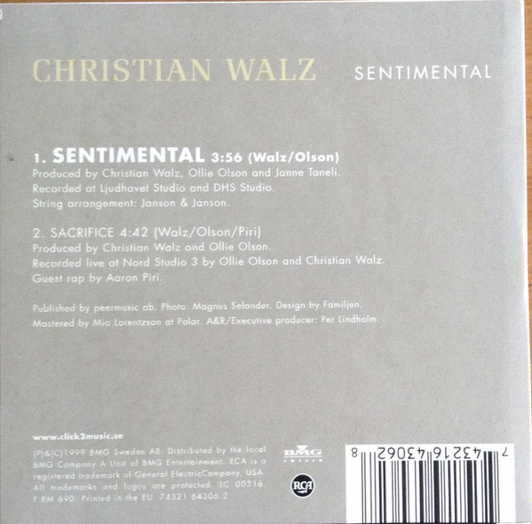ladda ner album Christian Walz - Sentimental