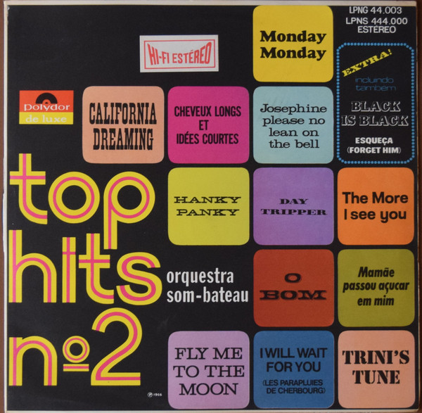 Orquestra Som Bateau – Top Hits No 2 (1966, Vinyl) - Discogs