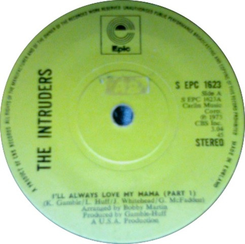 The Intruders – I'll Always Love My Mama (1975, Vinyl) - Discogs
