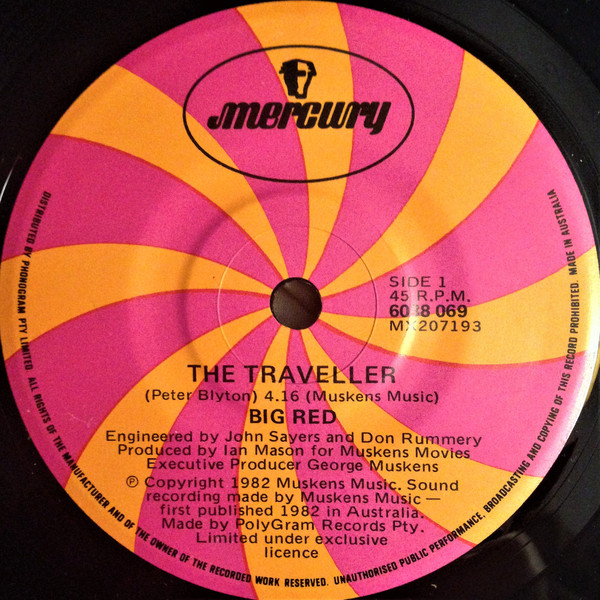 Big Red – The Traveller (1983, Vinyl) - Discogs