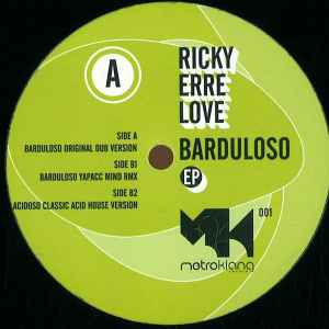 Ricky Erre Love - Barduloso EP album cover