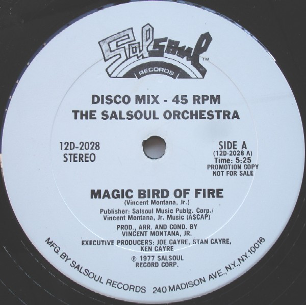 The Salsoul Orchestra – Magic Bird Of Fire (1977, Vinyl) - Discogs