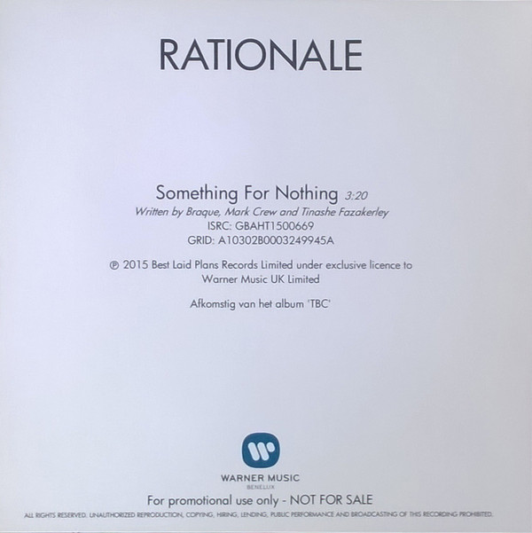 descargar álbum Rationale - Something For Nothing