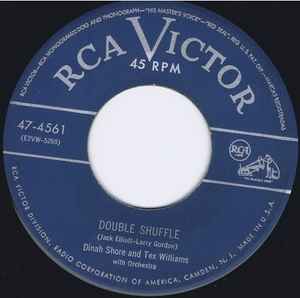Dinah Shore - Double Shuffle / Senator From Tennessee album cover