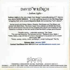 David Wrench - Sodium Lights album cover