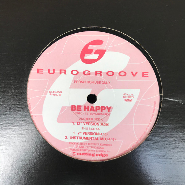 Eurogroove – Be Happy (1994, Vinyl) - Discogs
