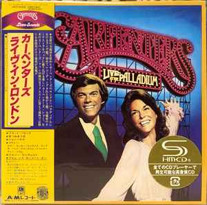 Carpenters – Live At The Palladium (2009, SHM-CD, CD) - Discogs