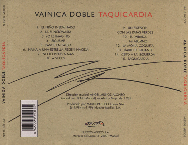 télécharger l'album Vainica Doble - Taquicardia