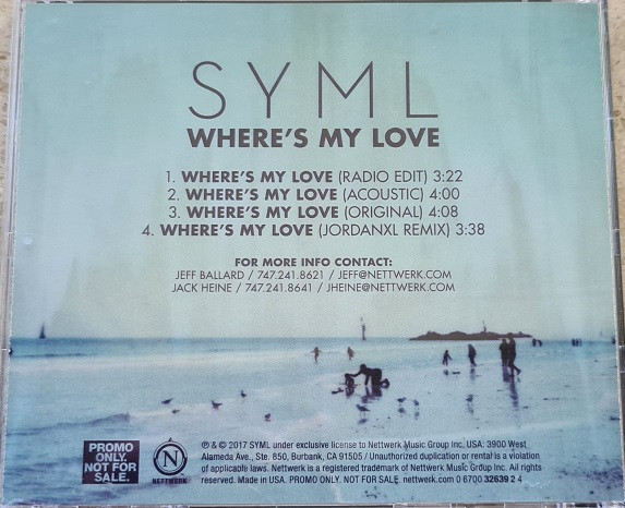 SYML – Where's My Love (2017, File) - Discogs