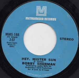 Bobby Sherman - Hey, Mister Sun album cover
