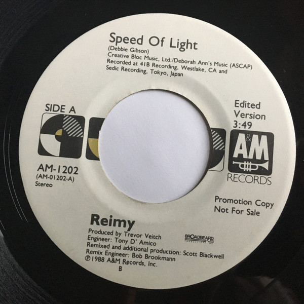 Reimy - Speed Of Light | Releases | Discogs