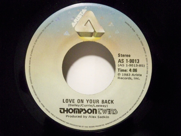 Thompson Twins - Love On Your Side | Arista (AS 1-9013) - 3