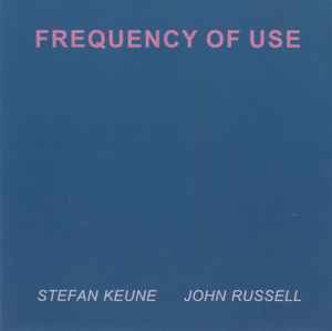 Stefan Keune - Frequency Of Use album cover