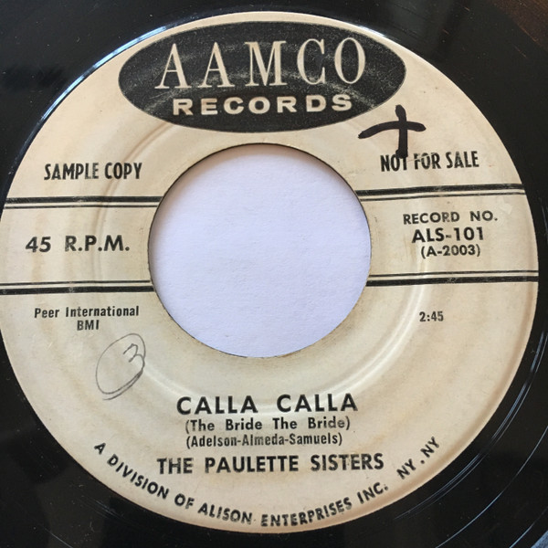 descargar álbum The Paulette Sisters - Calla Calla Why