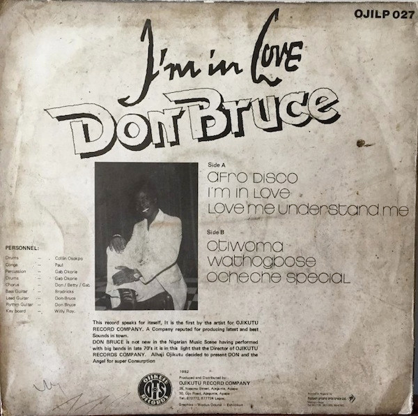 Album herunterladen Don Bruce - Im In Love