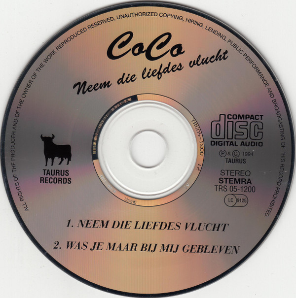 baixar álbum Coco - Neem Die Liefdes Vlucht