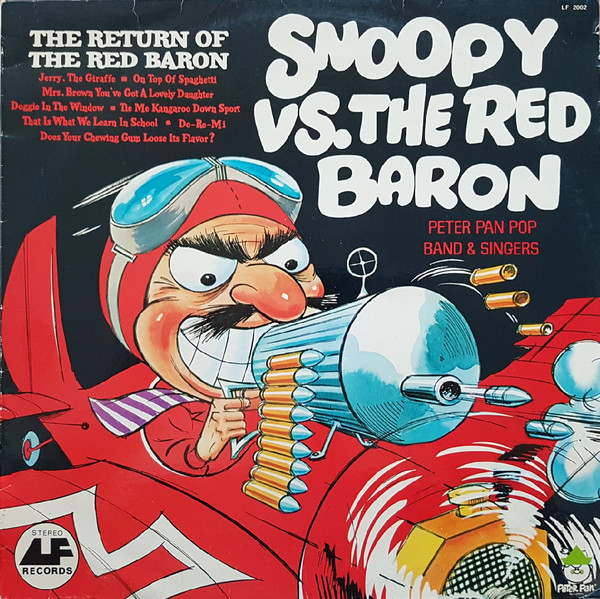 om Undertrykke Generel Peter Pan Pop Band & Singers – Snoopy Vs. The Red Baron (1968, Vinyl) -  Discogs
