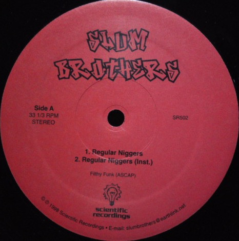 Slum Brothers – Regular Niggers (1998, Vinyl) - Discogs