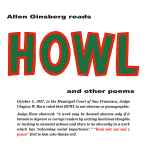 Cover of Howl And Other Poems, 2017, Vinyl