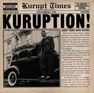 Kurupt - Kuruption! album cover