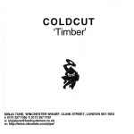Cover of Timber, 1998, CDr