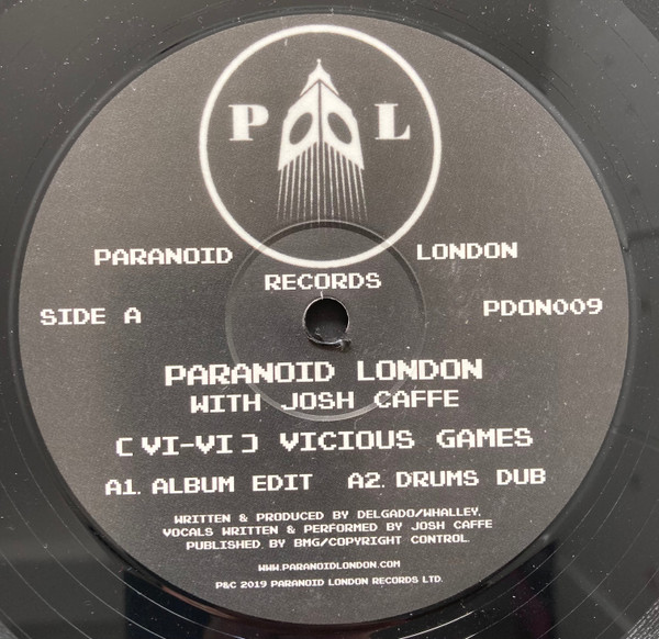 lataa albumi Paranoid London With Josh Caffe - Vi Vi Vicious Games