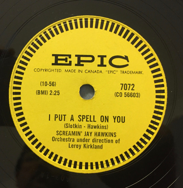 Screamin' Jay Hawkins - I Put A Spell On You (Vinyl)