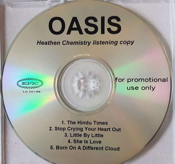 Oasis – Heathen Chemistry (2002, CD) - Discogs