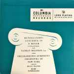 Cover of Mendelssohn: Concerto In E Minor For Violin And Orchestra, Op. 64, 1998, CD
