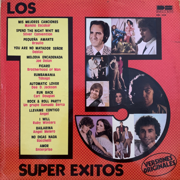 Los 15 Super Éxitos (1978, Vinyl) - Discogs