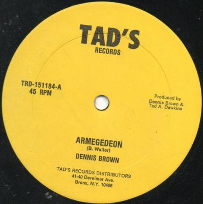 Dennis Brown – Armegedeon (1984, Vinyl) - Discogs