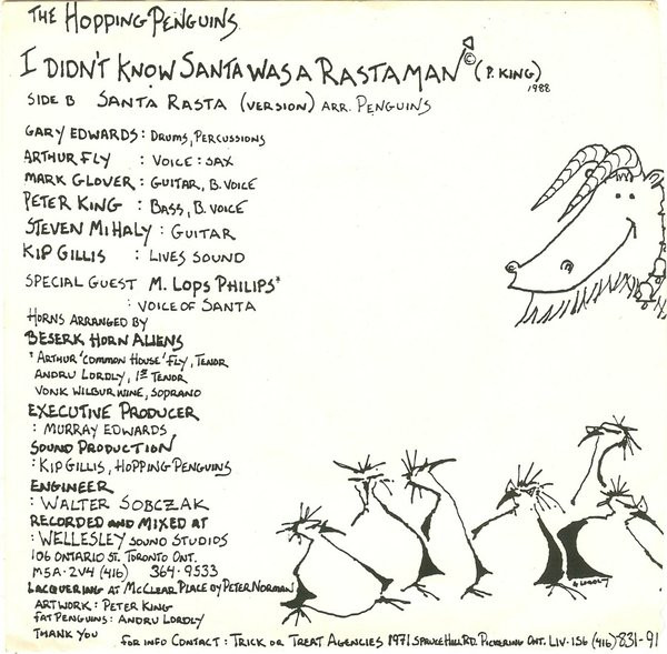 Album herunterladen The Hopping Penguins - I Didnt Know Santa Was A Rastaman