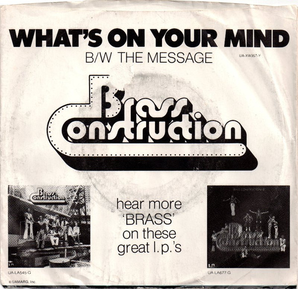 baixar álbum Brass Construction - Whats On Your Mind Expression
