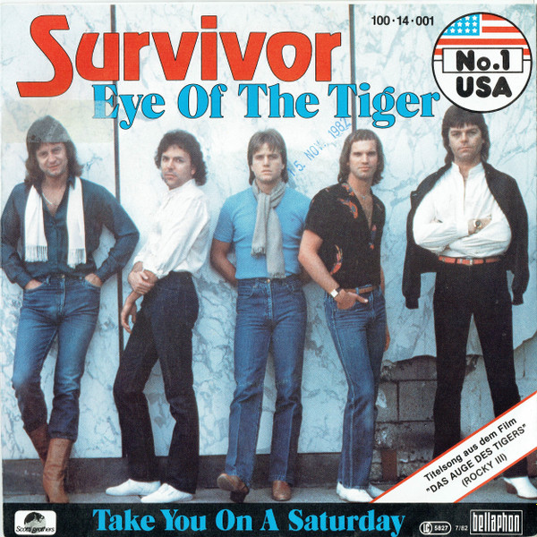 Survivor – Eye Of The Tiger (1982, Vinyl) - Discogs